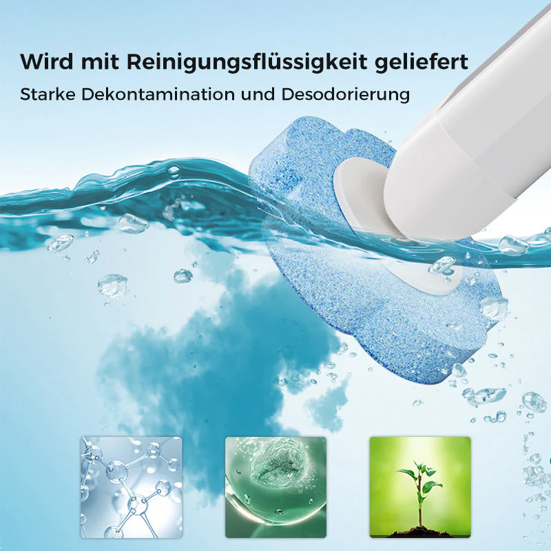 Disposable Toilet Scrubber | Antibacterial | Hygienic Sponge Tips | CleanClick - Image 4