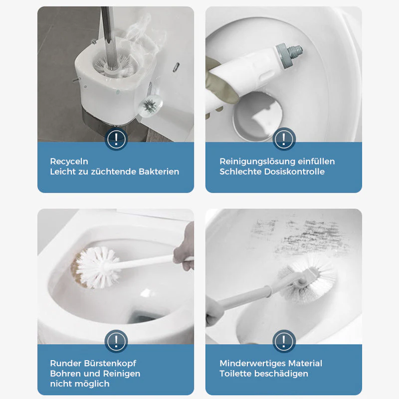 Disposable Toilet Scrubber | Antibacterial | Hygienic Sponge Tips | CleanClick - Image 9