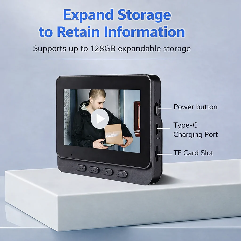 Doorbell Camera | Real-Time View and Two-Way Talk | Night Vision Enabled | RingCam - Image 7