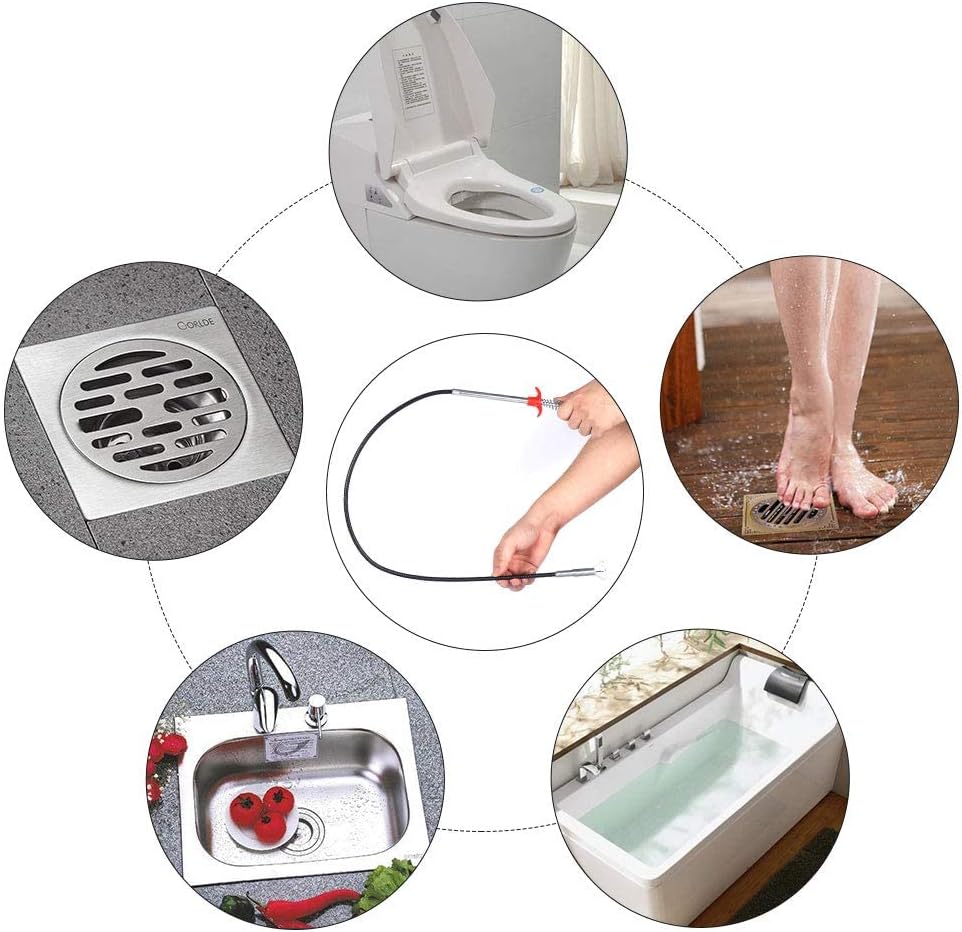 Drain Cleaning Tool - Gently Unclogs Pipes for a Stress-Free Home - Image 3