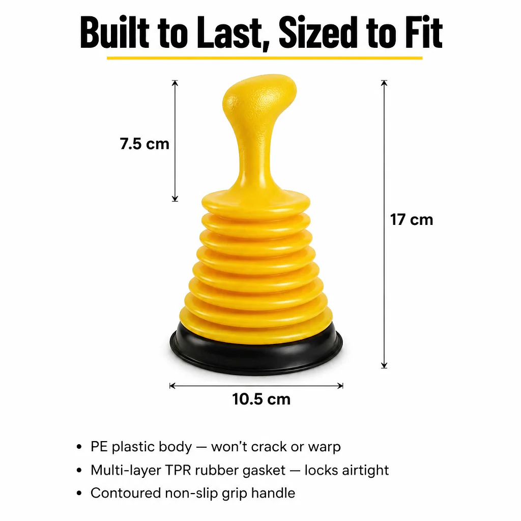 DrainMight™ — Pop Stubborn Sink Clogs in Seconds Without the Mess - Image 6