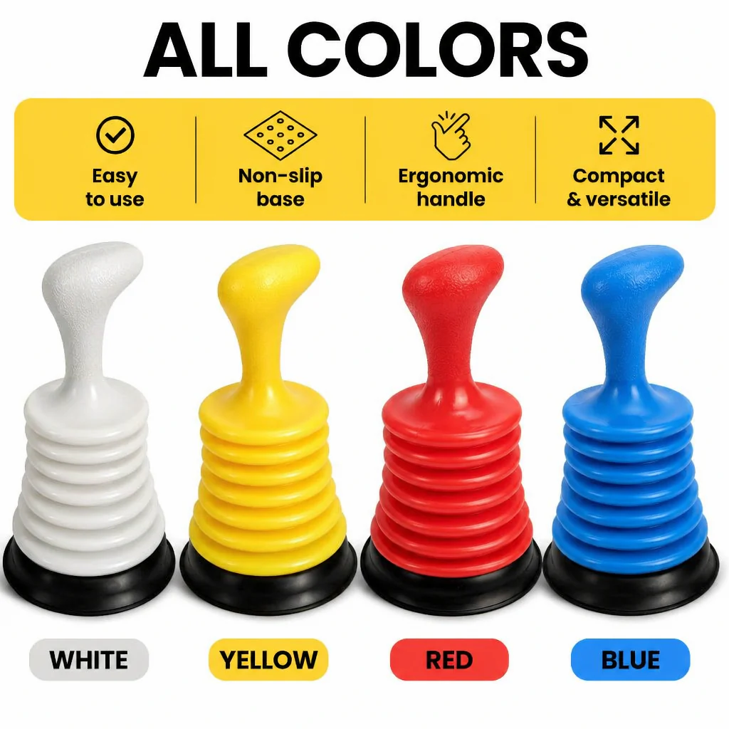 DrainMight™ — Pop Stubborn Sink Clogs in Seconds Without the Mess - Image 9