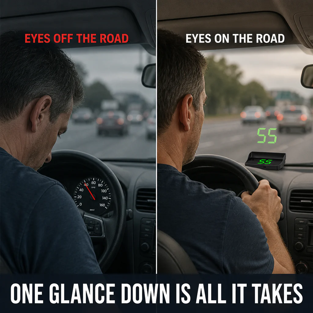 DriveSure™ GPS HUD — Project Your Real Speed in HD On Your Windshield - Image 2