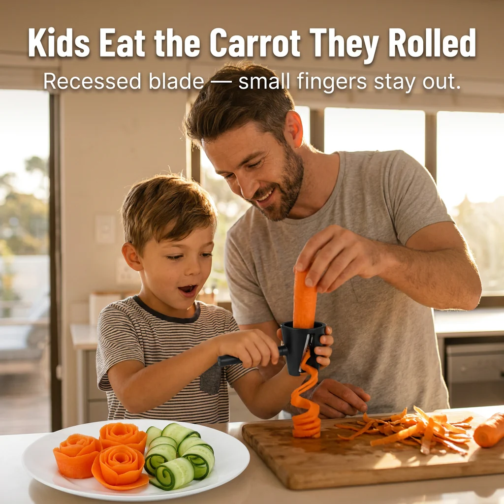 BloomCurl™ — Roll Carrots Into Restaurant-Style Roses in Under 60 Seconds - Image 4