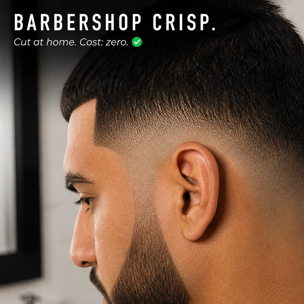 EdgeCraft™ Vintage T-Blade Trimmer — Line Up Fades & Edges Like a Pro Barber - Image 5