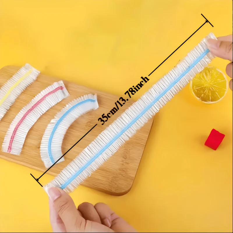 Elastic Food Storage Covers, 1000 Pieces, Made of PE - Image 4