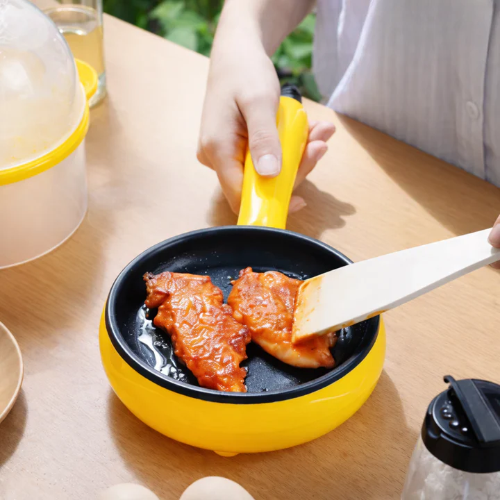Electric Compact Frying Pan | Non-Stick | Auto Shut-Off | MiniChef - Image 2