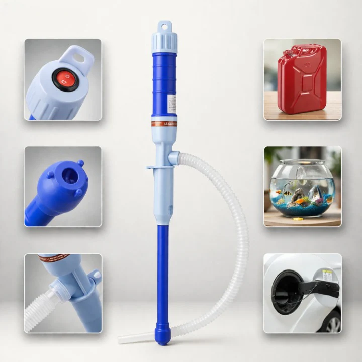 Electric Fuel Pump | Efficient Fuel Transfer | For Workshop and Mobile Use | FuelFlow - Image 3