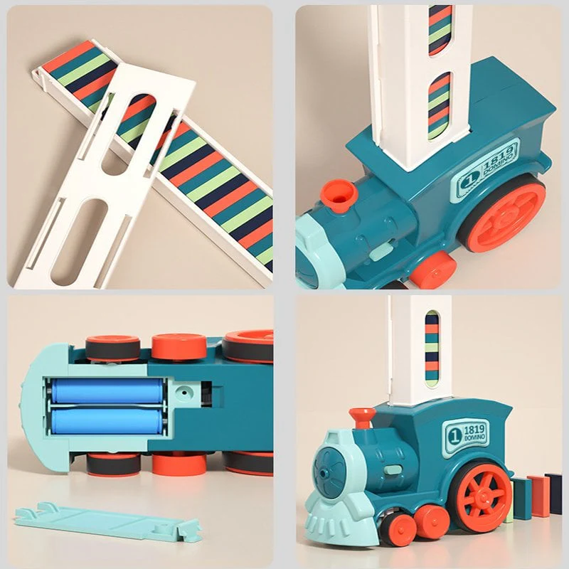 Electric Train for Endless Domino Fun - Image 4