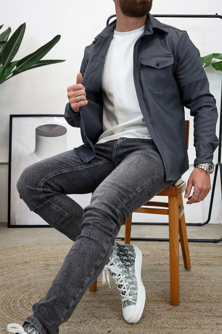 EliteThread™ Shirt Jacket — Wear Confidence That Commands Every Room - Image 13
