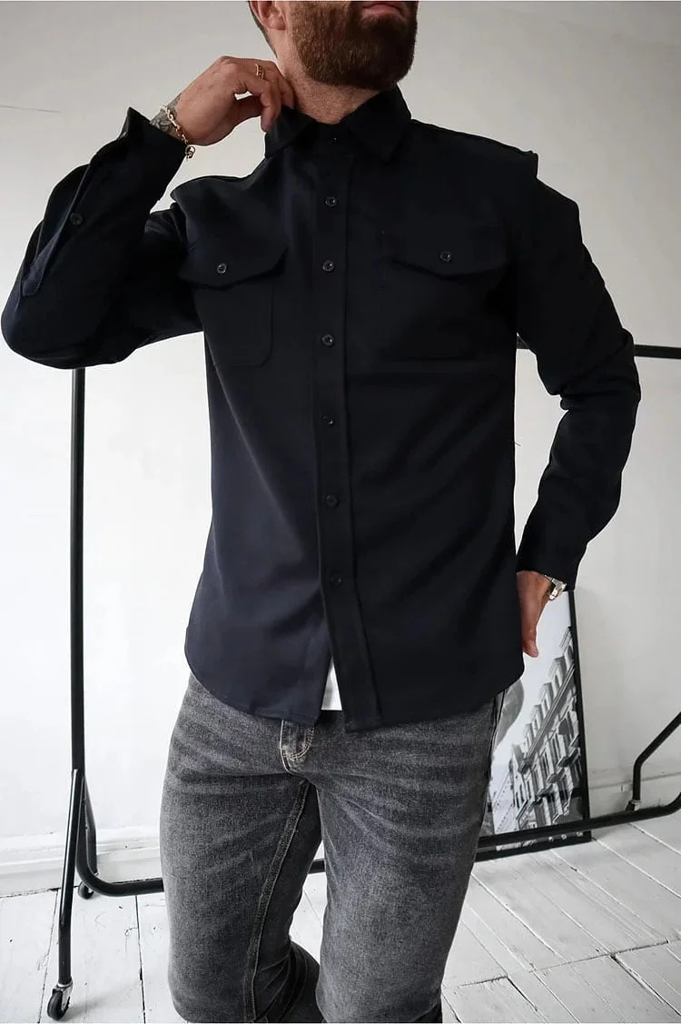 EliteThread™ Shirt Jacket — Wear Confidence That Commands Every Room - Image 15