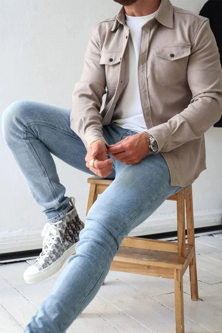 EliteThread™ Shirt Jacket — Wear Confidence That Commands Every Room - Image 3