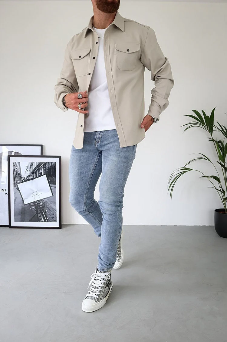 EliteThread™ Shirt Jacket — Wear Confidence That Commands Every Room - Image 32