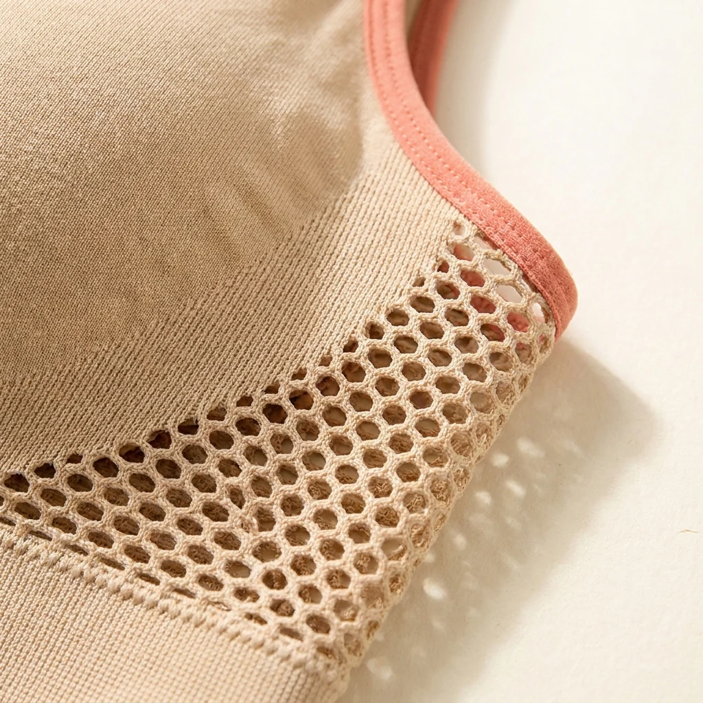 EmbraLuxe™ – Plus-Size Wireless Lift Bra with Breathable Mesh Wings - Image 5