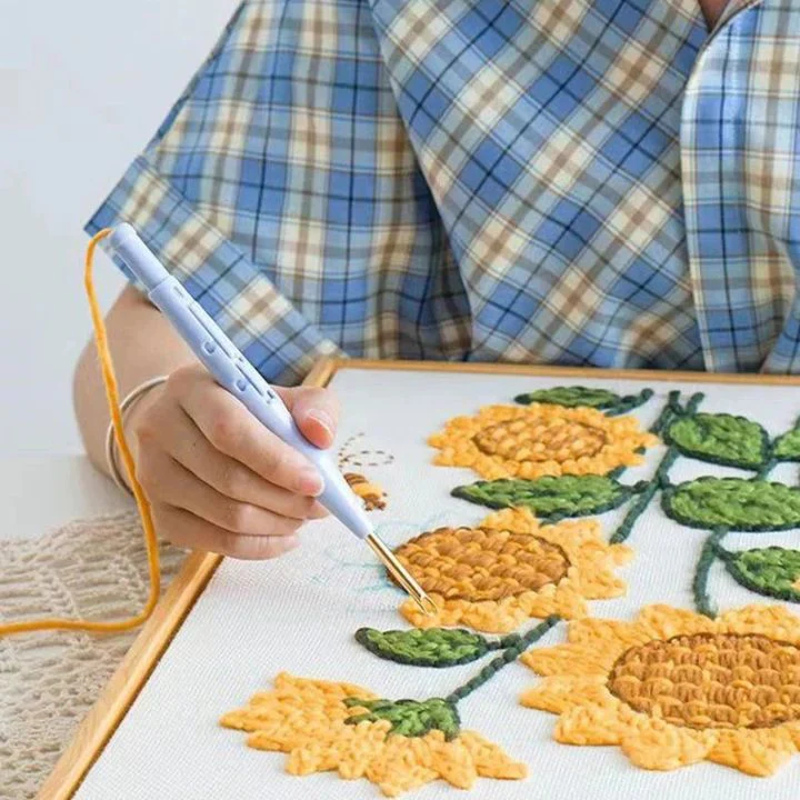 Embroidery Kit | Accurate Embroidery Technique | Ergonomic Handle Comfort | StitchSage - Image 4