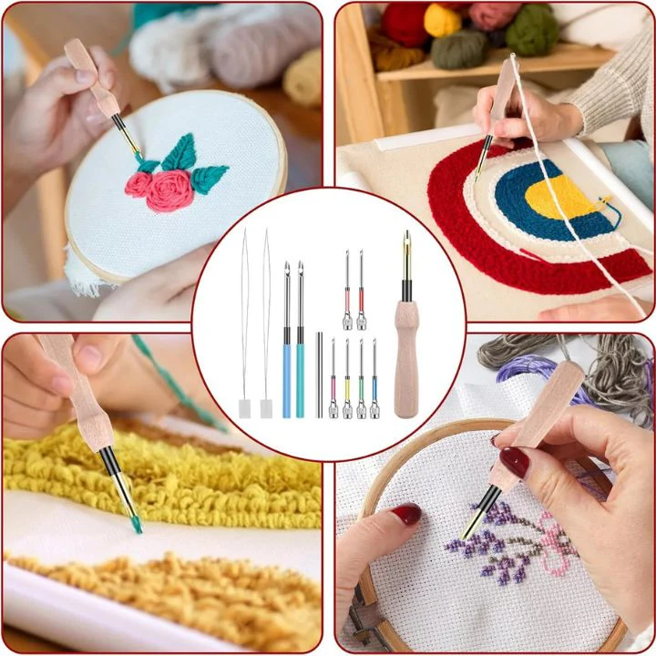 Embroidery Kit | Accurate Embroidery Technique | Ergonomic Handle Comfort | StitchSage - Image 5