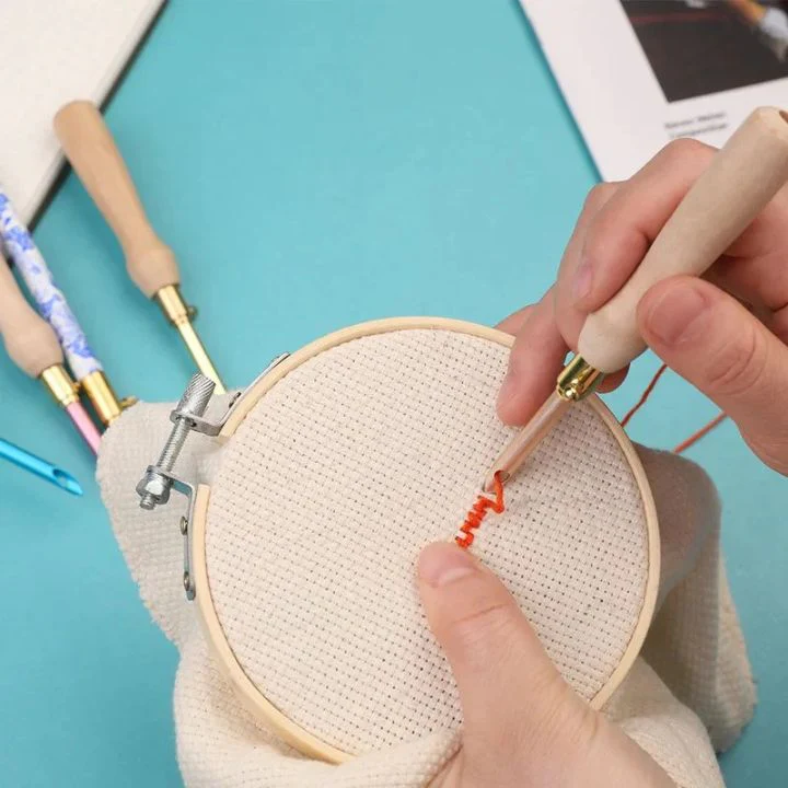 Embroidery Kit | Accurate Embroidery Technique | Ergonomic Handle Comfort | StitchSage - Image 8