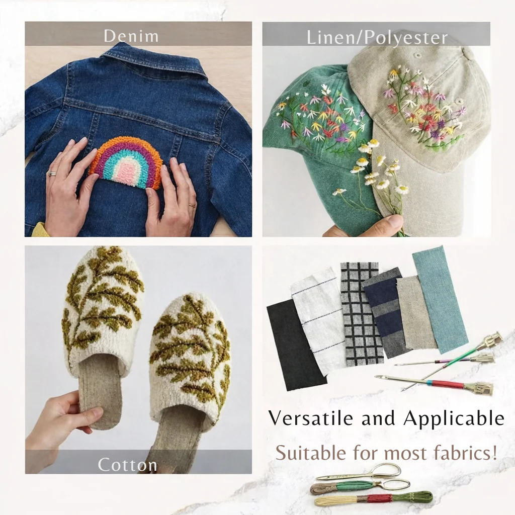 Embroidery Kit | Accurate Embroidery Technique | Ergonomic Handle Comfort | StitchSage - Image 9