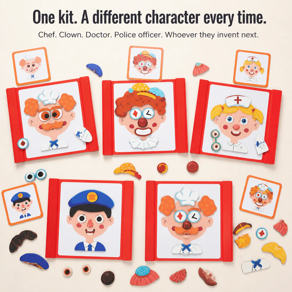 EmotionCraft™ — Build Endless Magnetic Characters That Hold Kids Off Screens - Image 4