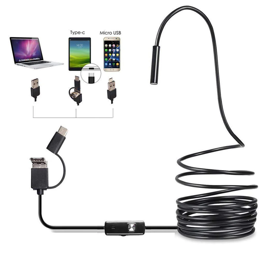 Endoscope Lens | Bendable Inspection in Narrow Areas | Variable LED Illumination | ScopeFlex - Image 11