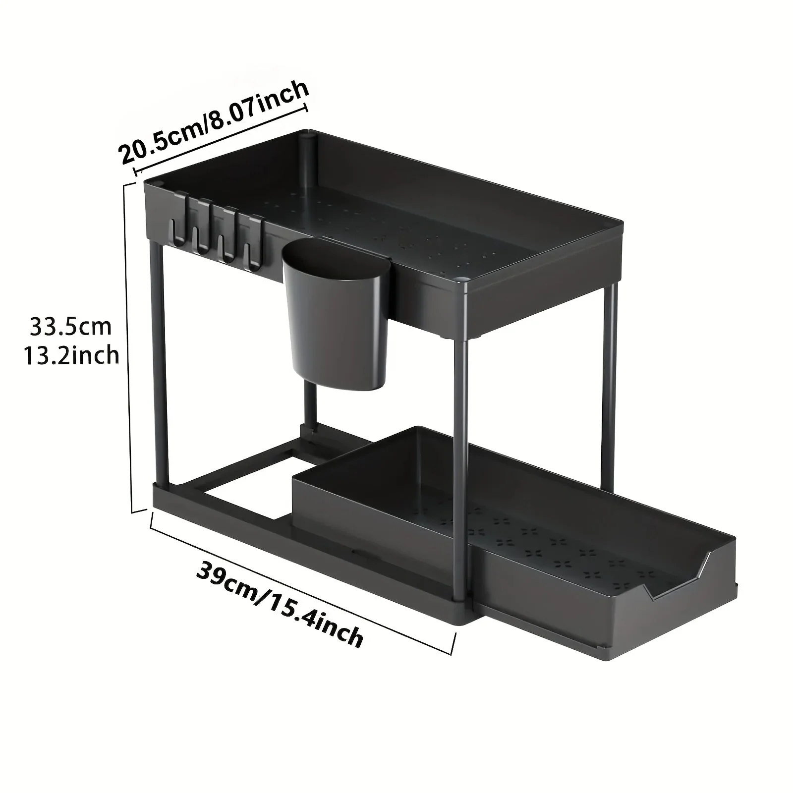 Expandable Under-Sink Cabinet Organizer - Image 5