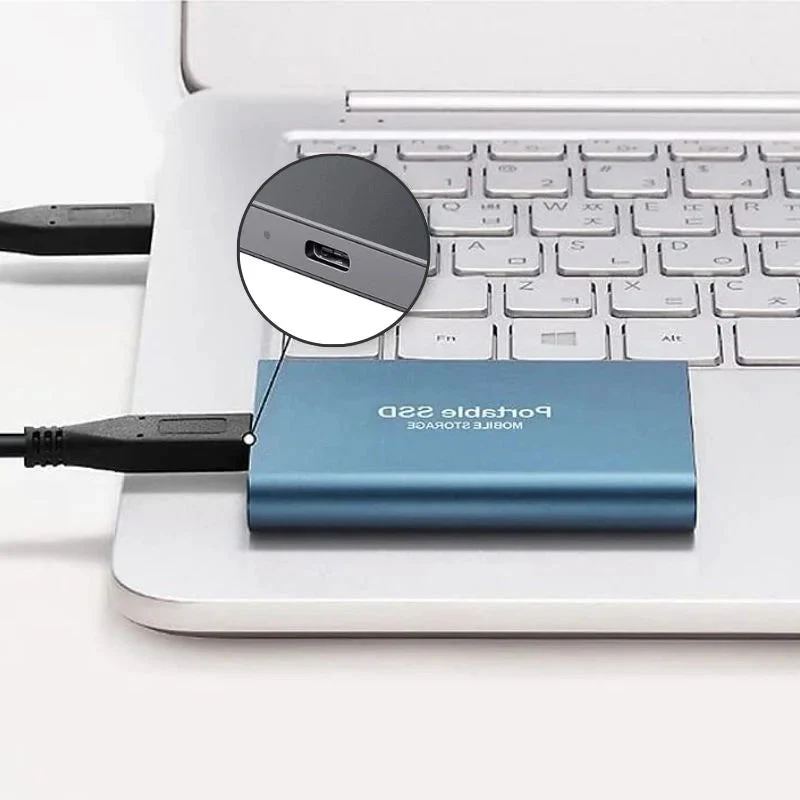 External Storage | High-Speed USB Data Transfer | Plug and Play Backup Drive | UltraSpeed - Image 2