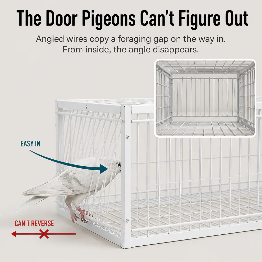 FeatherGuard™ — Catch Garden-Wrecking Pigeons Humanely Without Spikes or Poison - Image 3