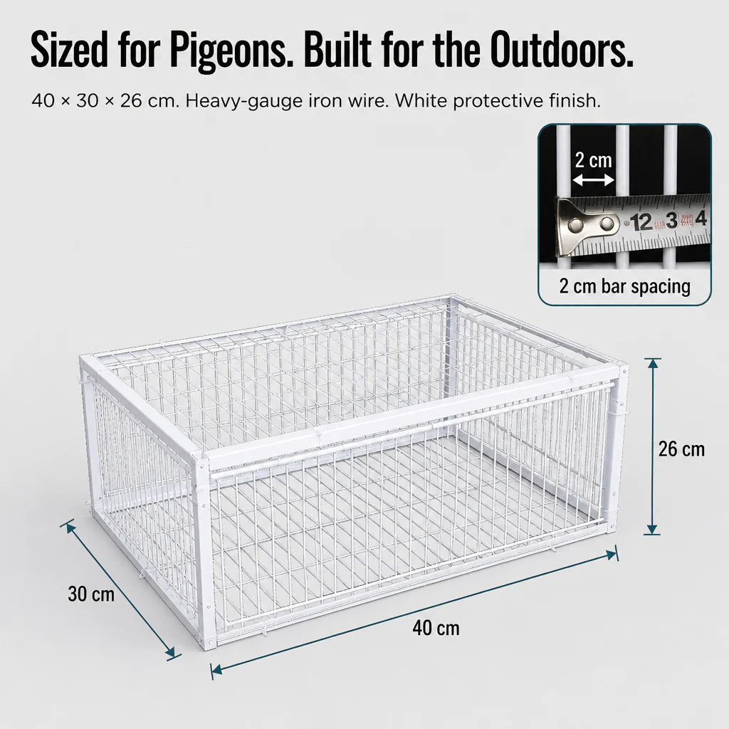 FeatherGuard™ — Catch Garden-Wrecking Pigeons Humanely Without Spikes or Poison - Image 5