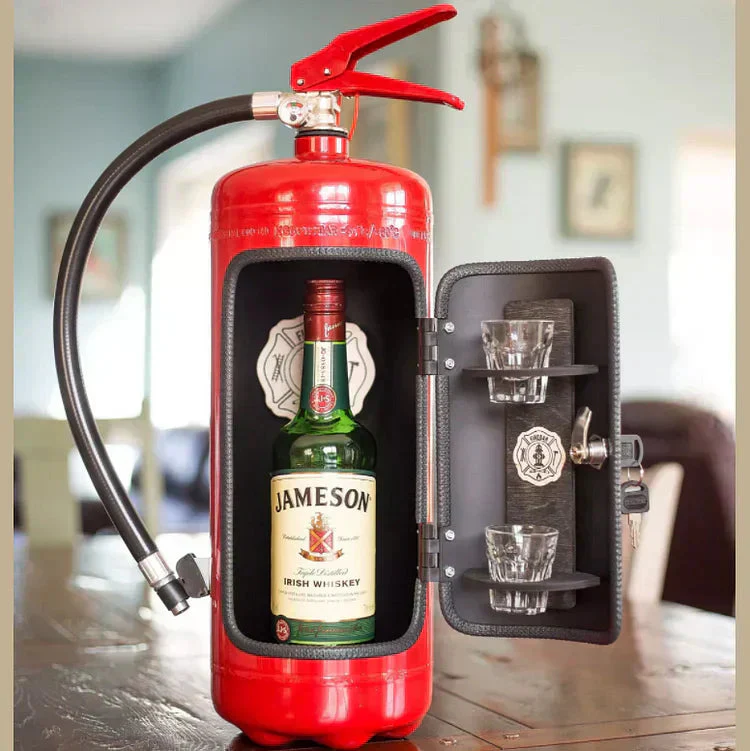 Fire Extinguisher | Concealed Bar Fire Extinguisher | Secret Drink Compartment | FireBar - Image 4
