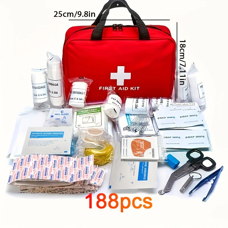 First Aid Kit for Travel, Outdoor Activities & Car - Image 2