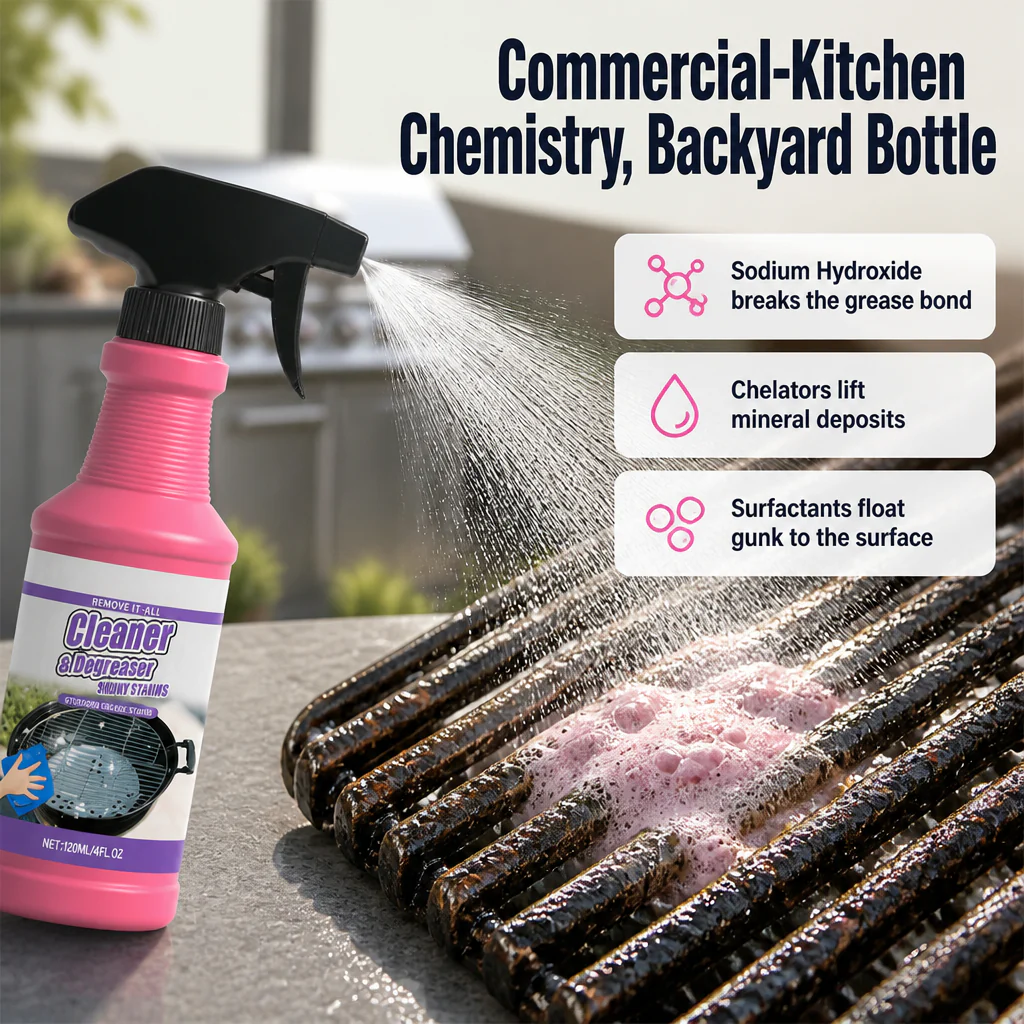 FlameForce™ — Lift Burnt-On Grease Off Your Grill in Two Minutes - Image 4