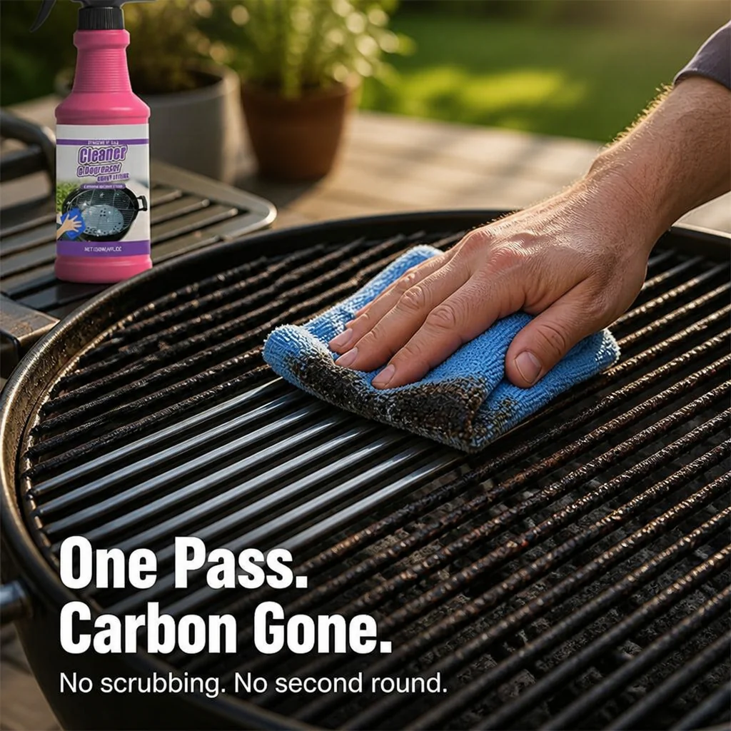 FlameForce™ — Lift Burnt-On Grease Off Your Grill in Two Minutes - Image 5