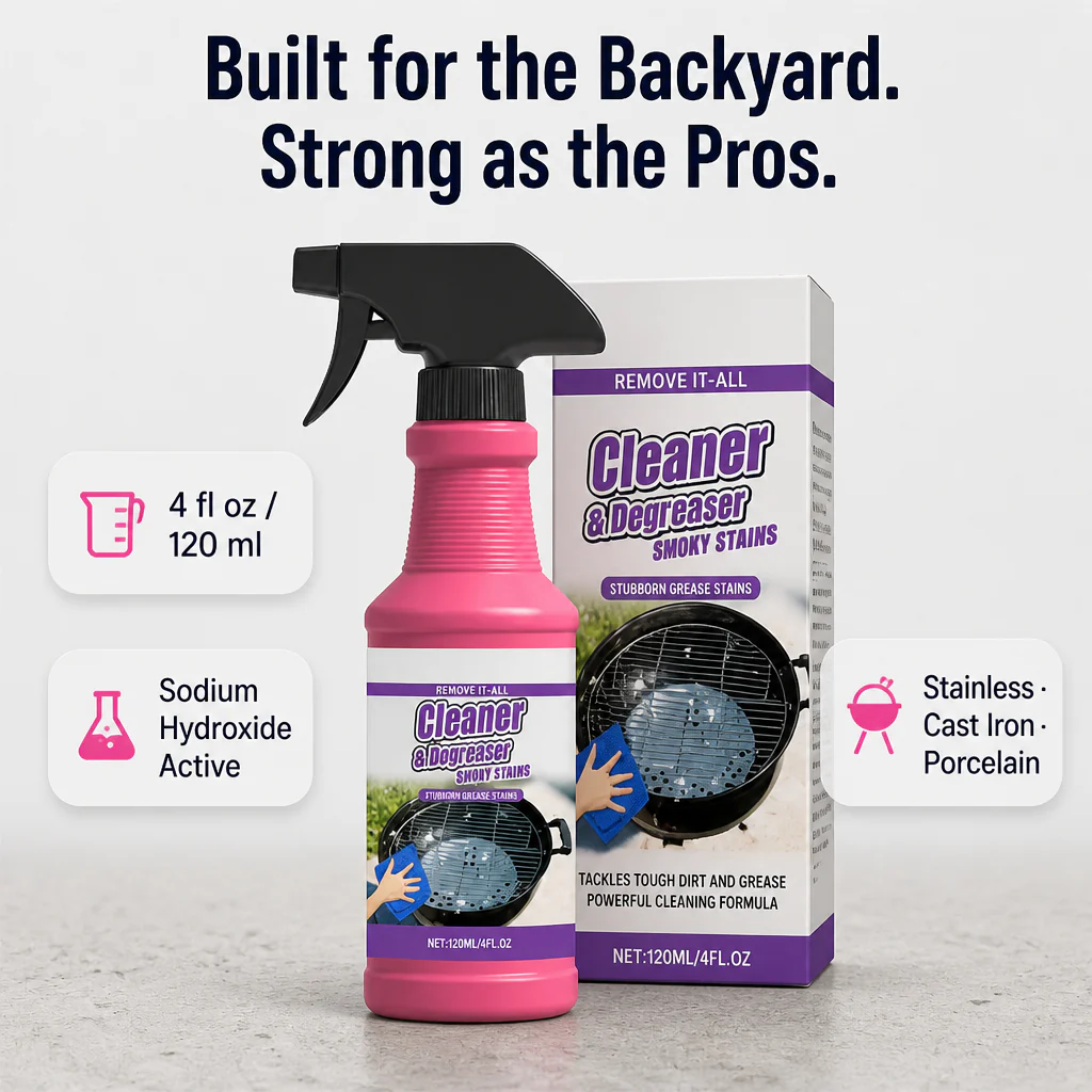 FlameForce™ — Lift Burnt-On Grease Off Your Grill in Two Minutes - Image 7