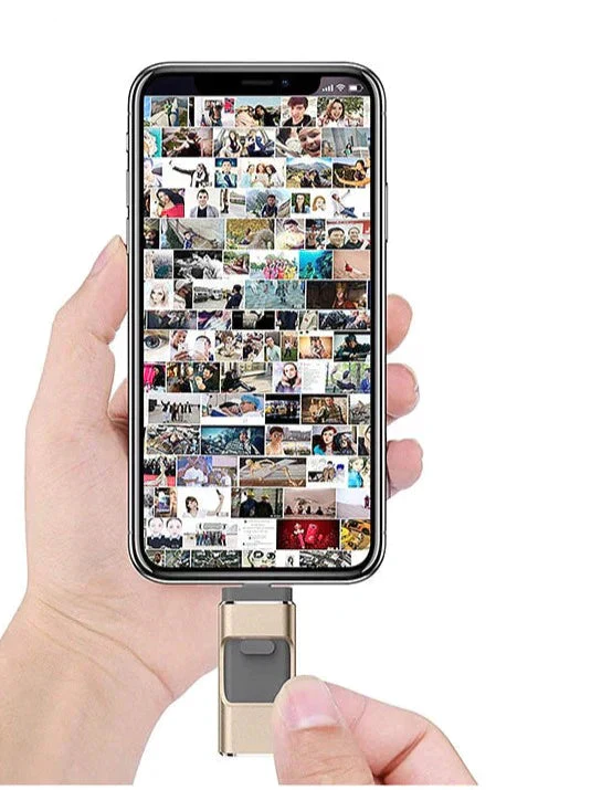 Flash Drive USB | Multi-Port Smartphone Storage | MemoryGo - Image 3