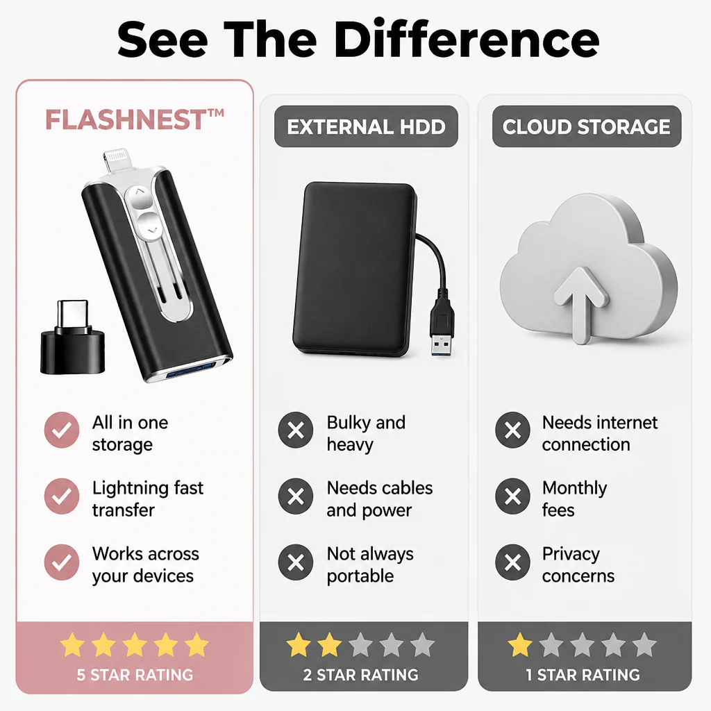 FlashNest™ — Instantly Free Your Devices and Keep Every Memory Safe Forever - Image 5