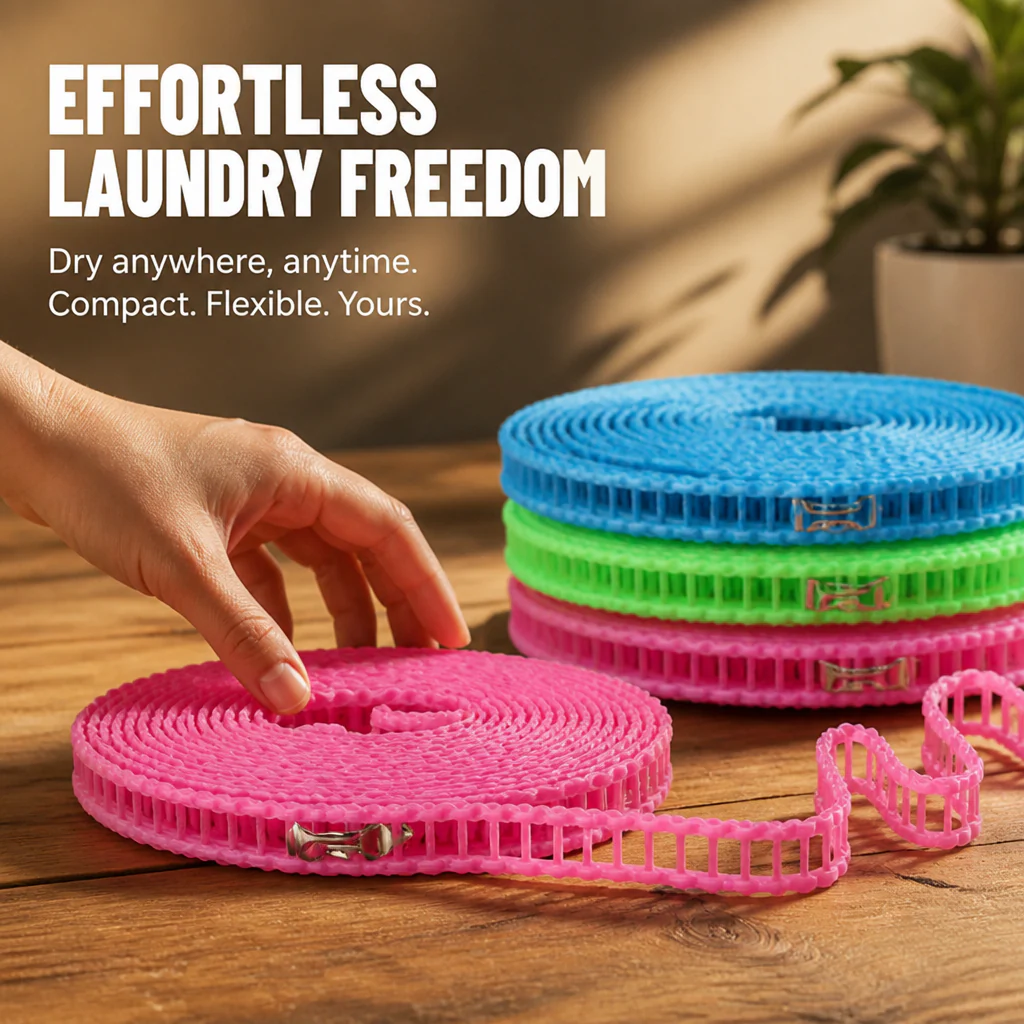 FlexiDry™ — Effortless Laundry Freedom That Saves Space and Time - Image 5