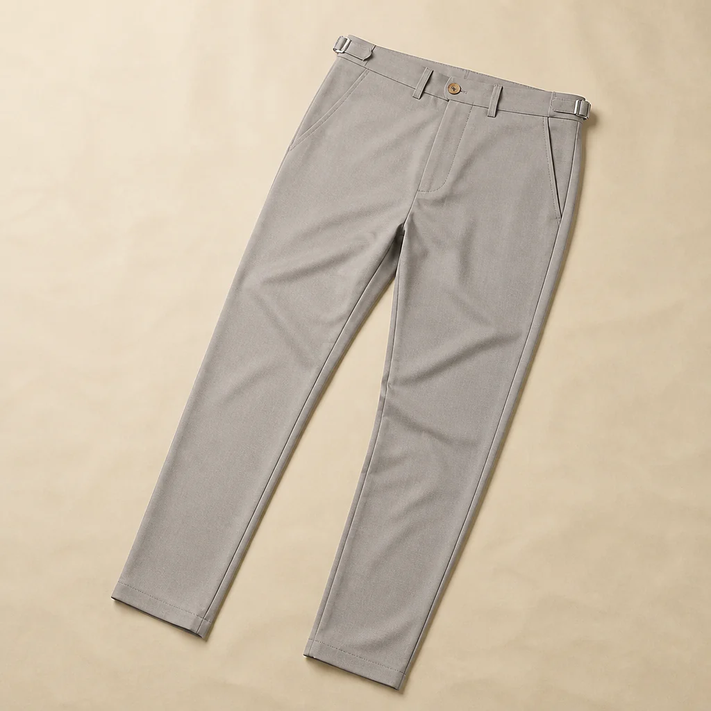 FlexiForm™ – Slim-Fit Stretch Pants with Adjustable Side Buckle - Image 11