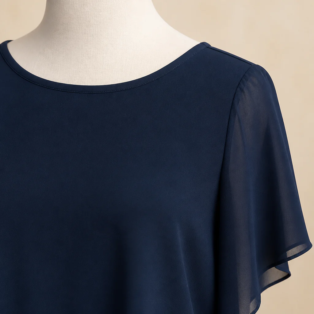 Flexiva™ – Relaxed Two-Piece Set with Soft-Drape Wide-Leg Pants - Image 5
