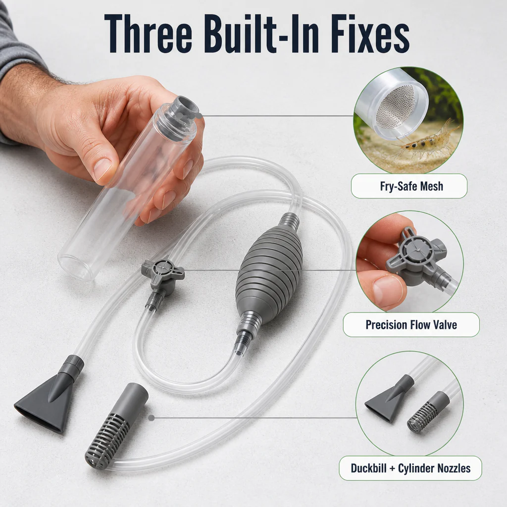 Flexora™ — Vacuum Your Tank in 5 Minutes Without Bending or Mouth-Priming - Image 4