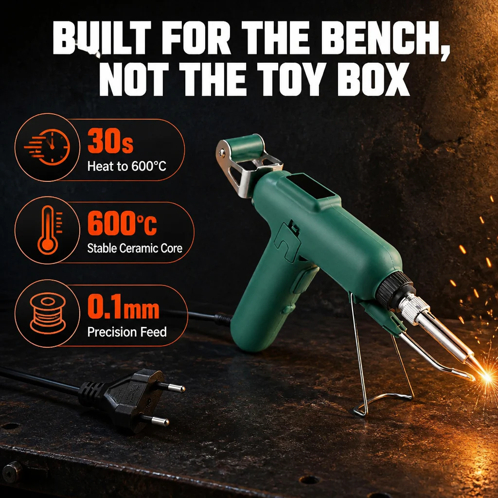 FluxPro™ — Solder One-Handed in 30 Seconds With Auto-Feed Trigger - Image 4
