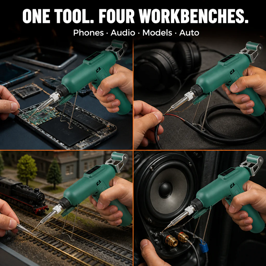 FluxPro™ — Solder One-Handed in 30 Seconds With Auto-Feed Trigger - Image 5