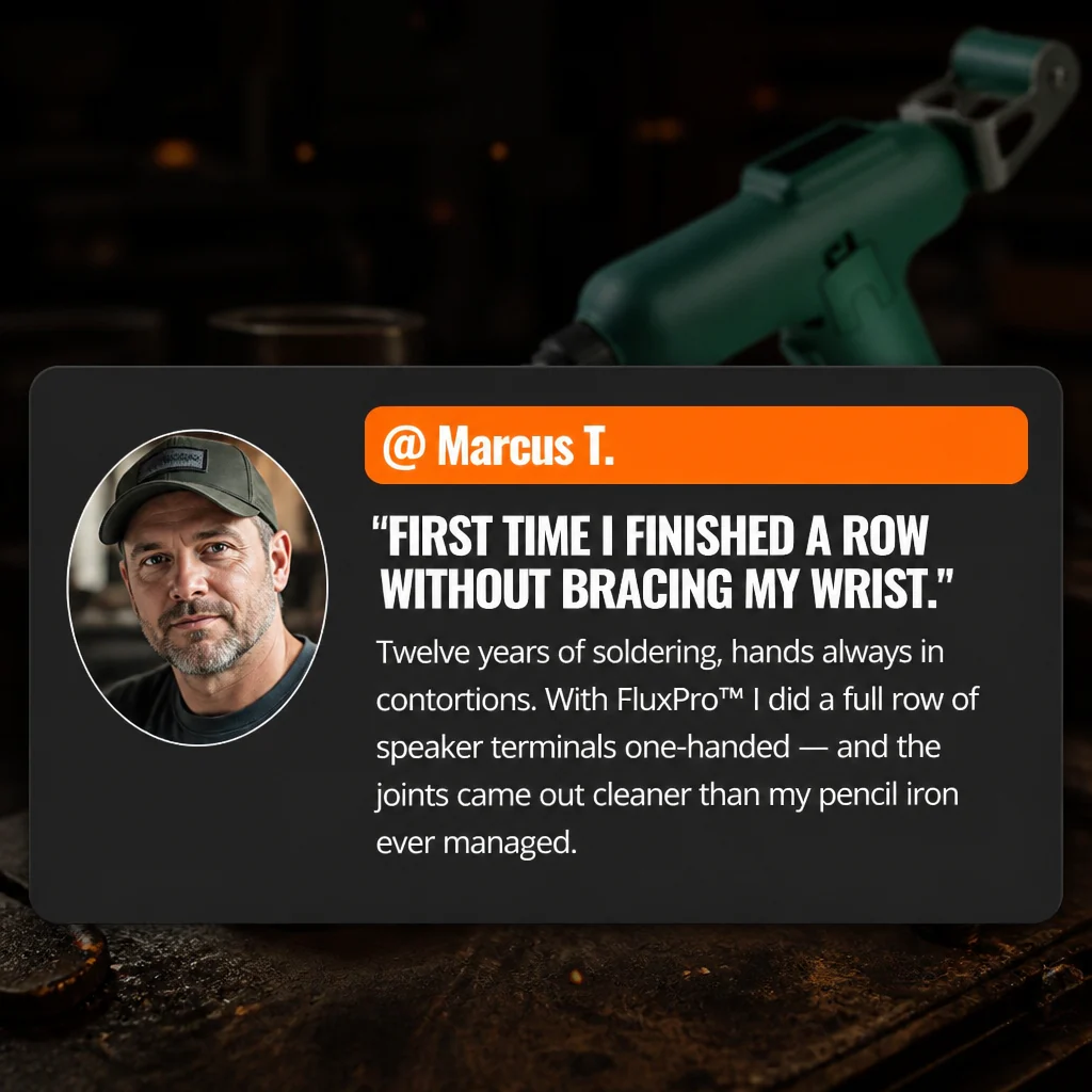 FluxPro™ — Solder One-Handed in 30 Seconds With Auto-Feed Trigger - Image 7