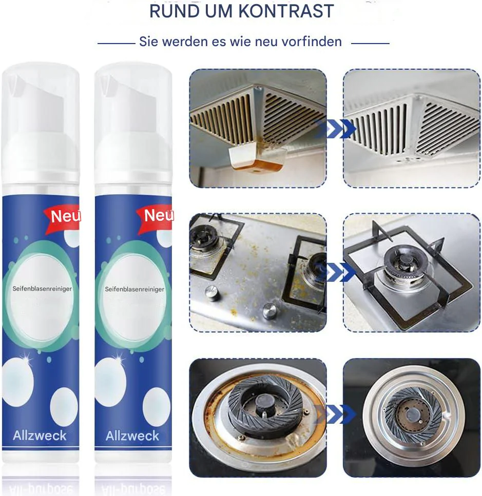 Foam Cleaner For Kitchen | Degreaser | No Scrub Needed | Foamira - Image 2