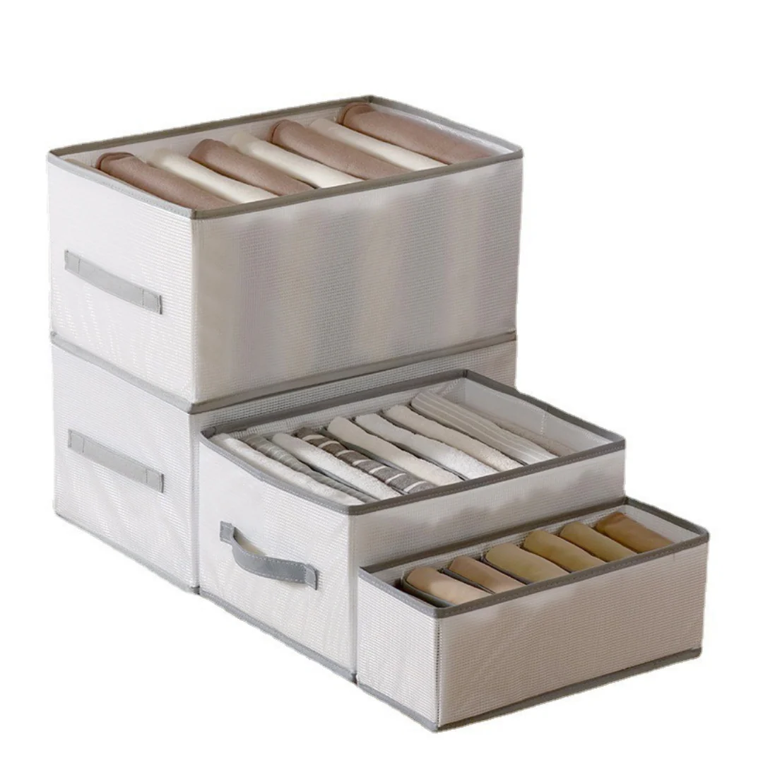 Foldable Clothing Storage Box | Easily Locate All Items | Compartments, Foldable, Sturdy | DrawerCalm - Image 3
