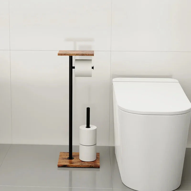 Freestanding Toilet Roll Holder | Tray for Phone and Accessories | Stable Stand | BathBridge - Image 6