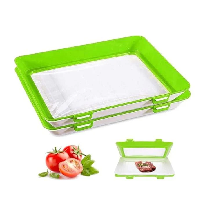 Fresh Storage Plate | Extend Food Freshness | Stretch Seal Film | FreshPlate - Image 7