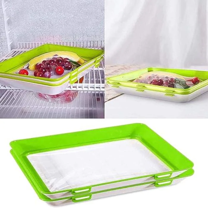 Fresh Storage Plate | Extend Food Freshness | Stretch Seal Film | FreshPlate - Image 8
