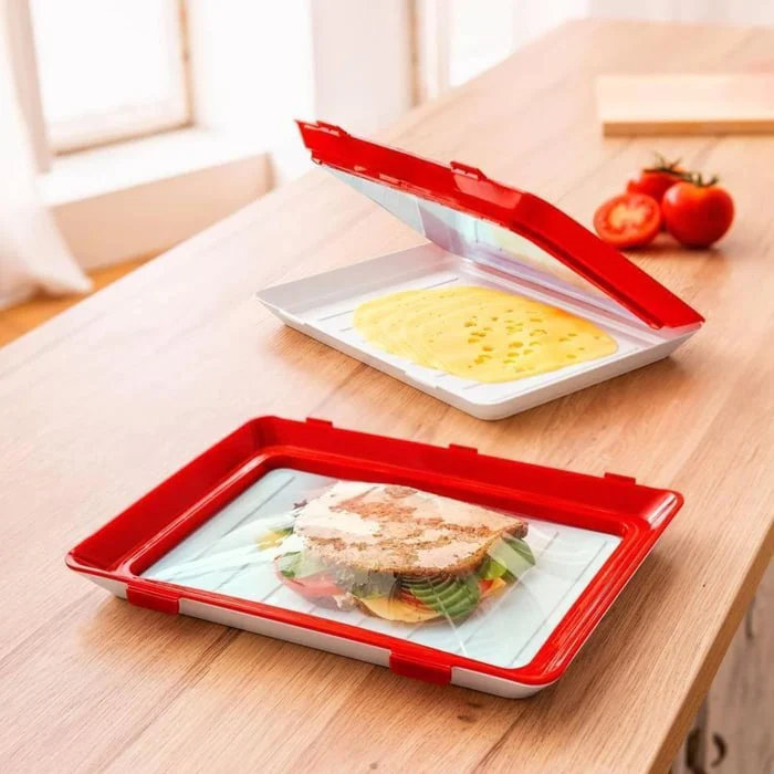 Fresh Storage Plate | Extend Food Freshness | Stretch Seal Film | FreshPlate - Image 9