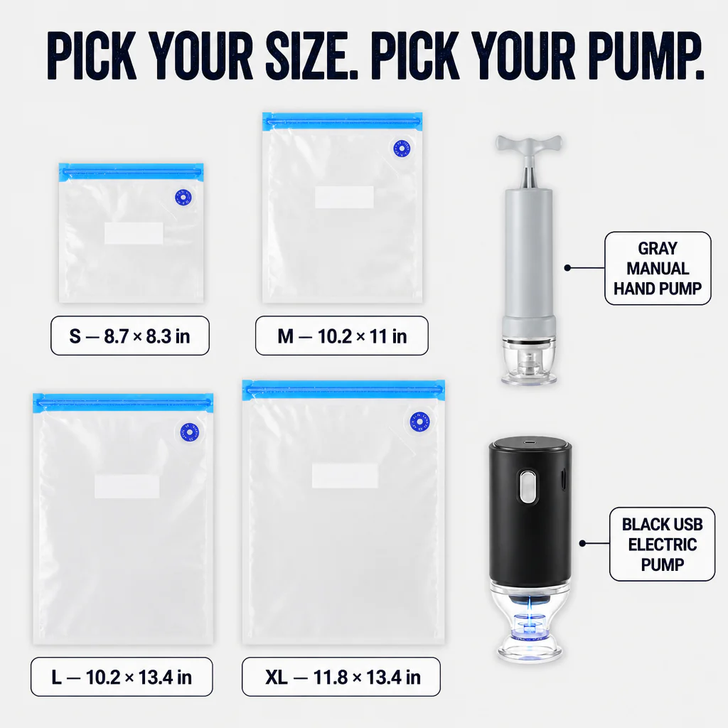 FreshSeal Pro™ — Keep Meat And Berries Fresh 5x Longer With One-Button Vacuum Bags - Image 8