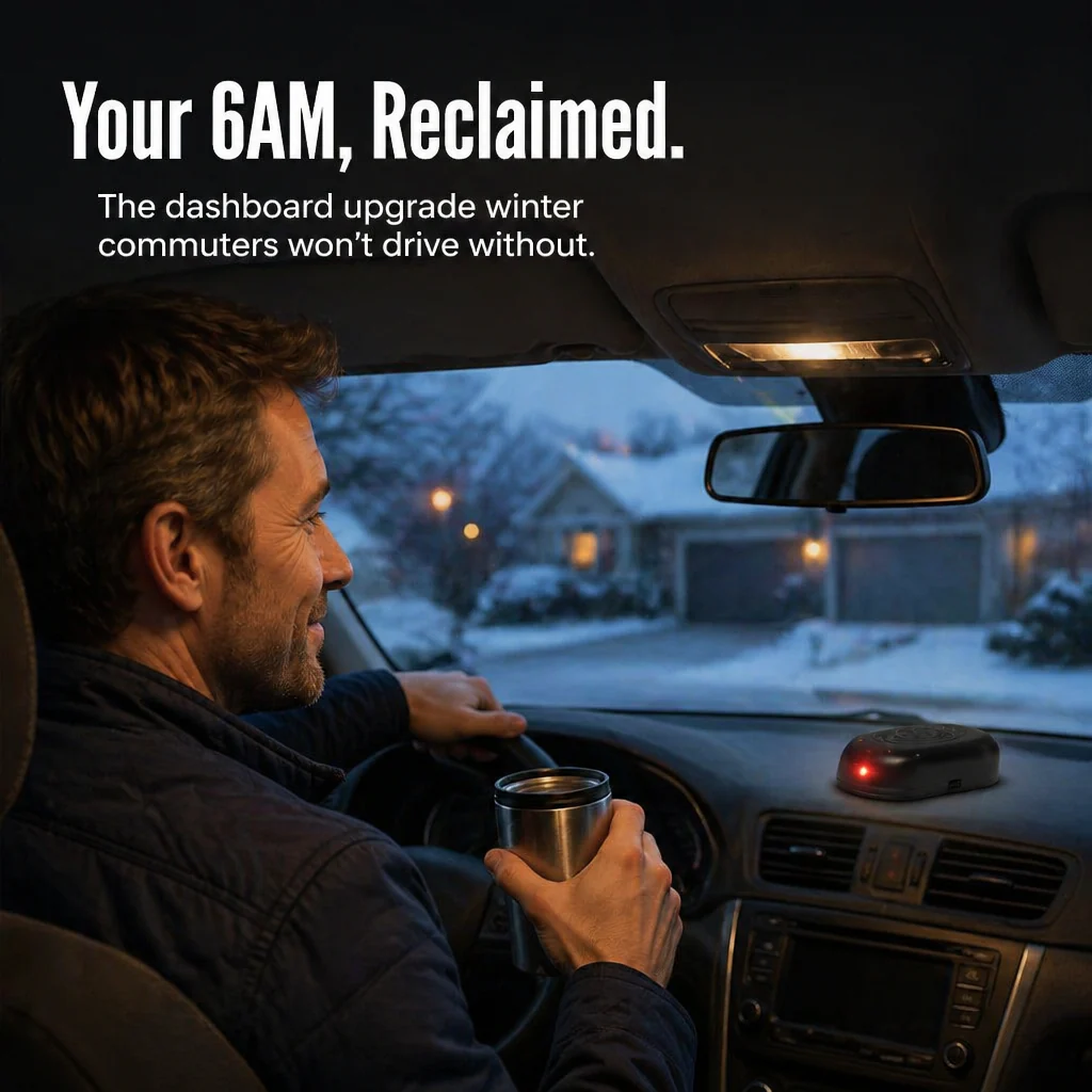 FrostSwift™ — Clear Frozen Windshields in Minutes Without Scraping